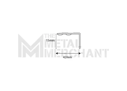 Stick Down Edge Threshold Trim Door Bar Metal Gripper - Simbrass